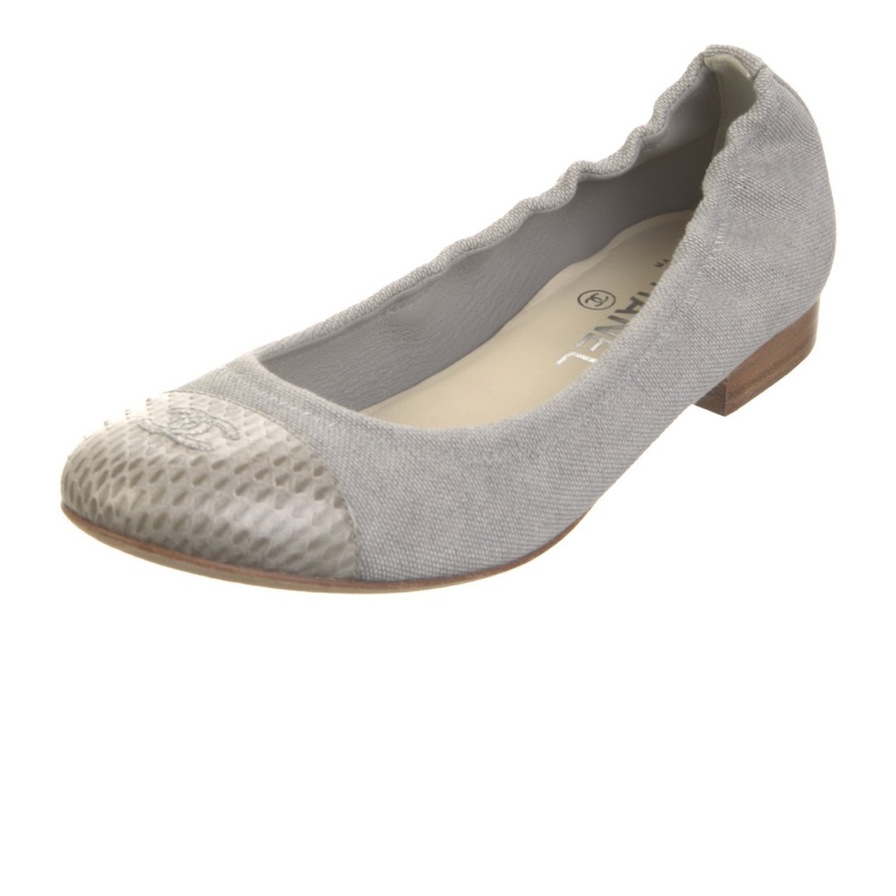 CHANEL Interlocking CC Logo Ballet Flats
Size: 8.5 | IT 38.5